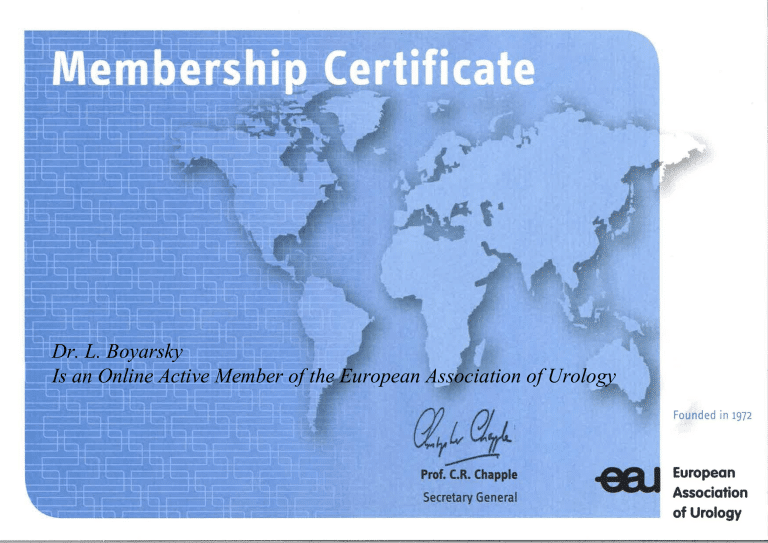 member_certificate EAU-1